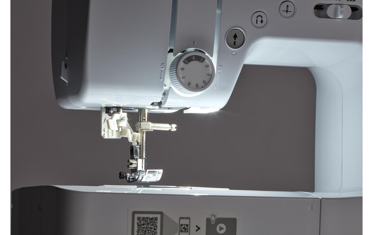 Brother Nähmaschine FS60x Comfort (FS60XVM1) – weiss, blau