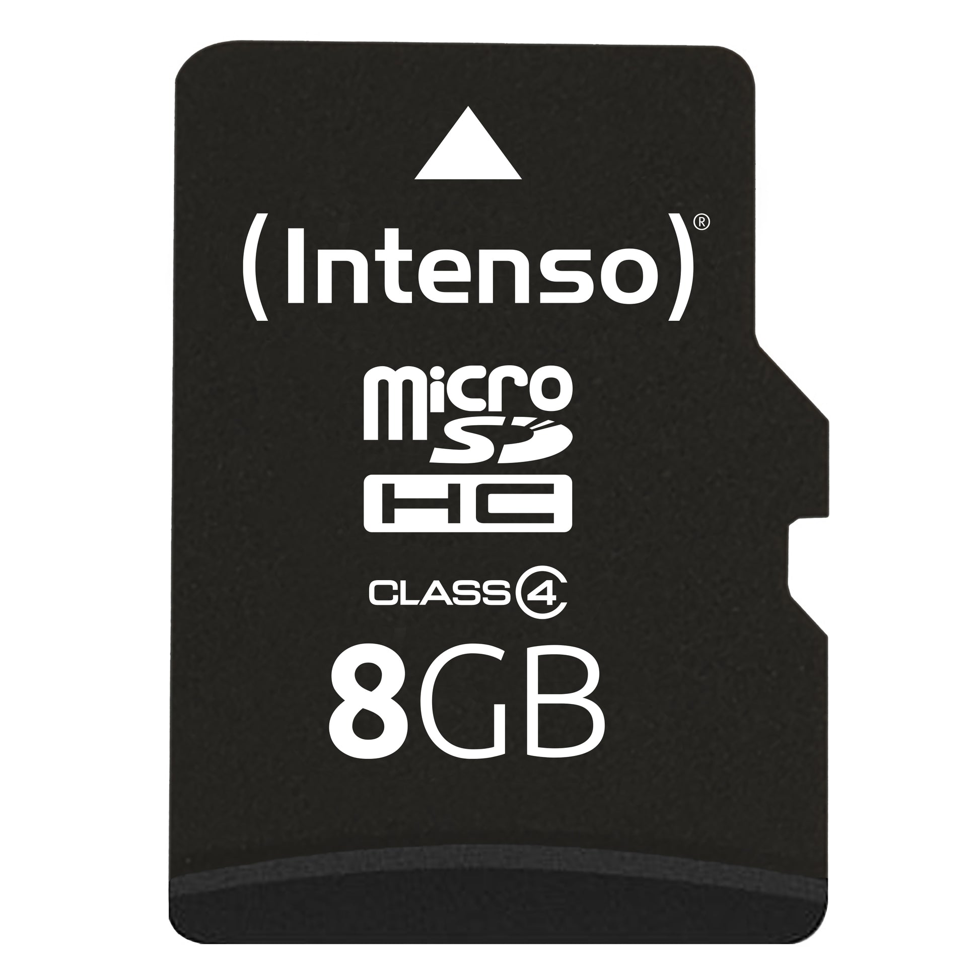 Intenso microSDHC 8 GB – Klasse 4, 20/5 MB/s, inkl. SD-Adapter