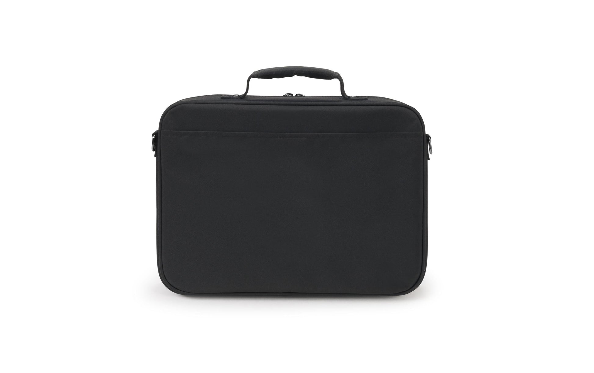 DICOTA Eco Multi BASE Notebook-Tasche bis 14,1" – Trolley-Band, abnehmbarer Schultergurt – Schwarz