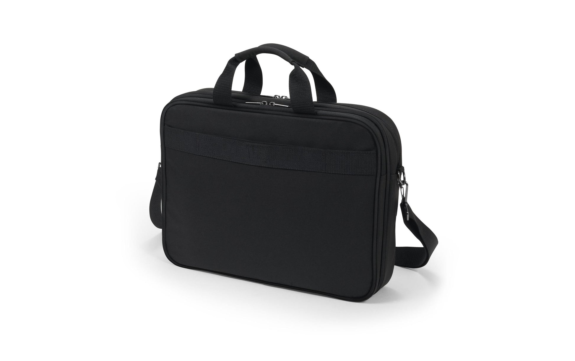 DICOTA Eco Top Traveller BASE Notebook-Tasche 15,6" – Abnehmbarer Schultergurt – Schwarz