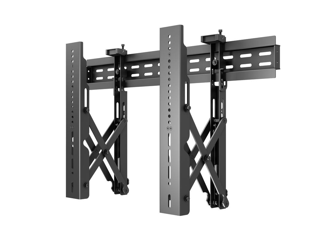 Multibrackets M Public Rail 450 – Zubehör: Schiene – für M Public Video Wall Mount Push, schwarz