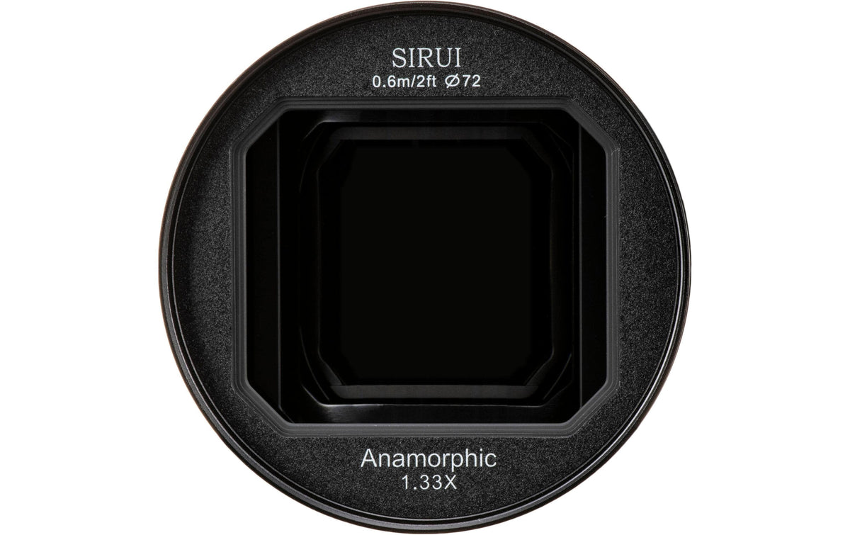 Sirui 780290 Anamorphes Objektiv 24 mm – für Canon EF-M – f/2.8 – 1,33× – Manuell