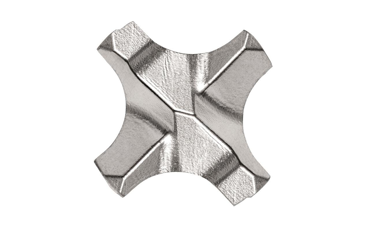 Metabo Hammerbohrer SDS Plus 10 × 265 mm Hartmetall – 4-Schneider – für Mauerwerk & Beton