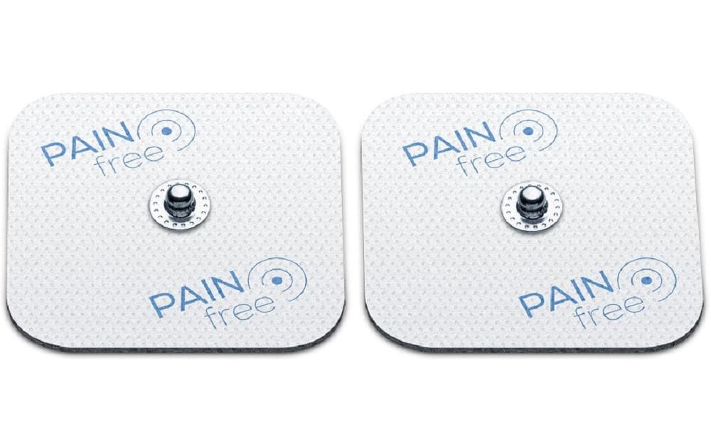 Beurer Gel-Elektroden TENS/EMS 70 – für EM40, EM49, EM80 – 4,5 × 4,5 cm, 8 Stk – weiss – Gel