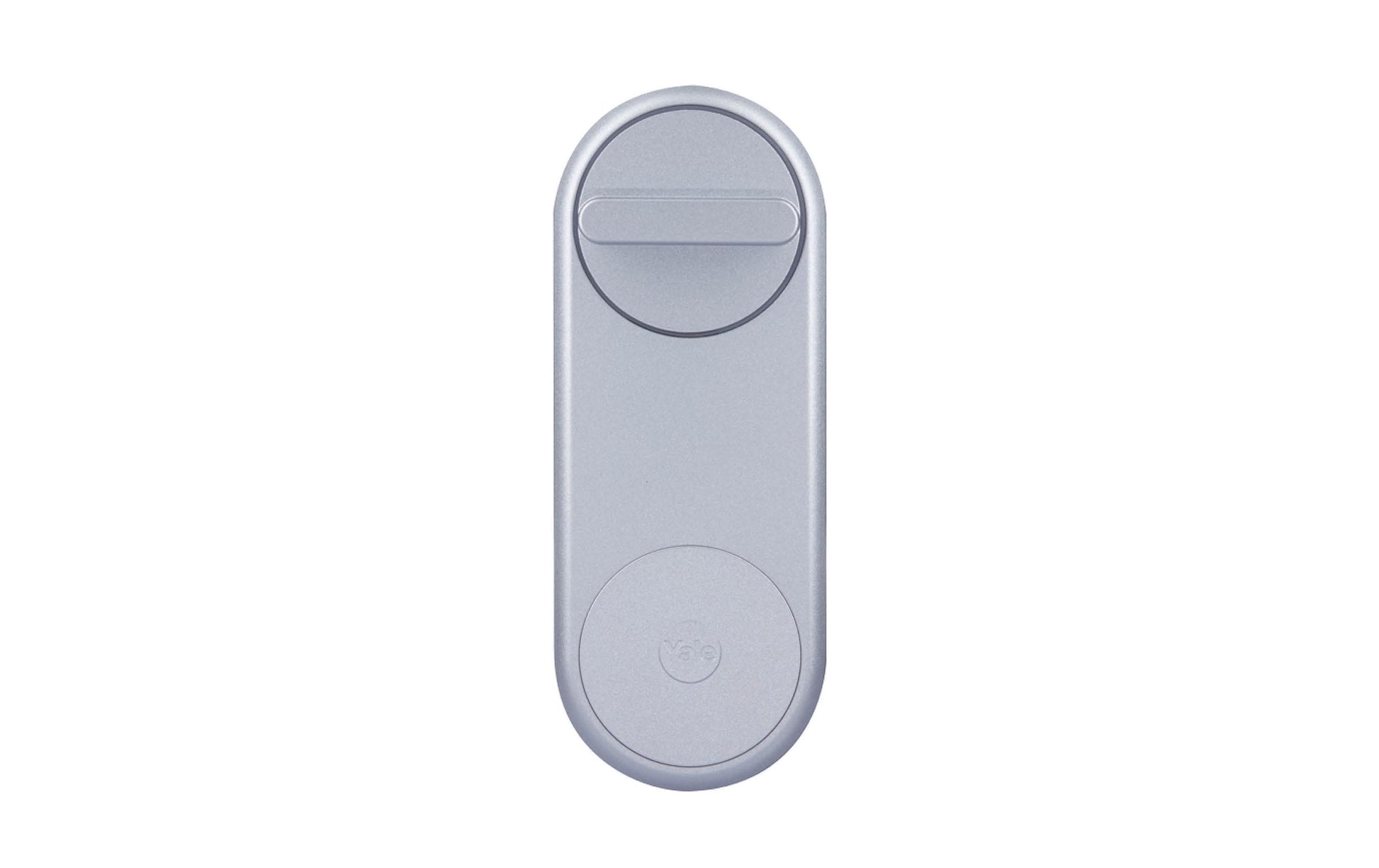 Yale Linus Intelligentes Torschloss – BT 4.2, Kabellos, Batteriebetrieben (4× AA), Tür, 58×58×150 mm, Silber
