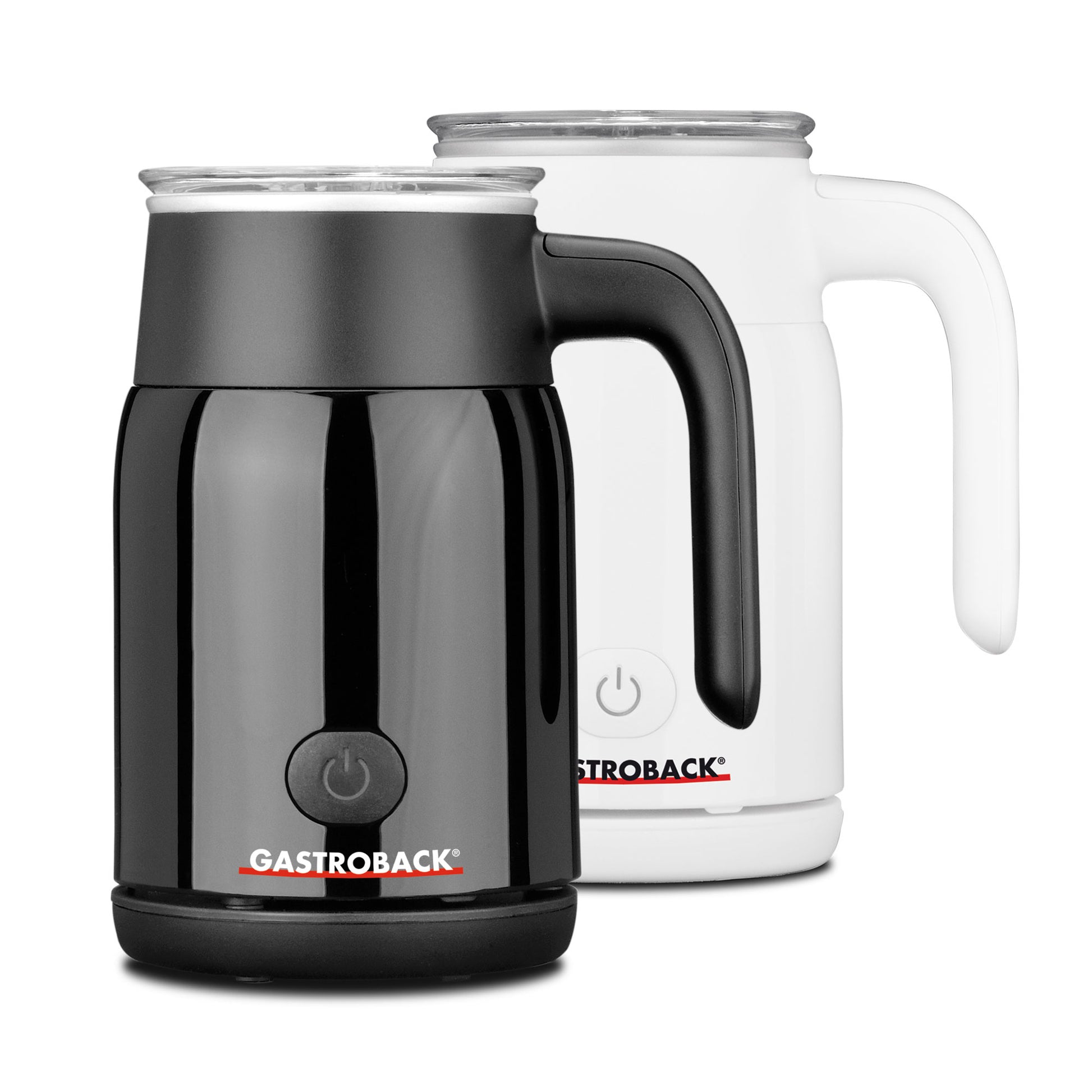Gastroback Milchschäumer – 350 ml, heiss/kalt, netzbetrieben, schwarz