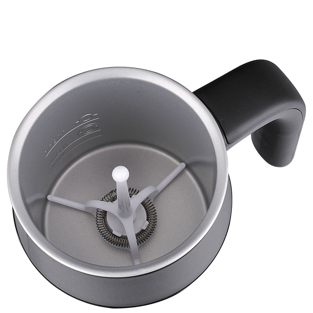 Gastroback Milchaufschäumer Latte Magic – 350 ml, 500 W, heiss & kalt – weiss