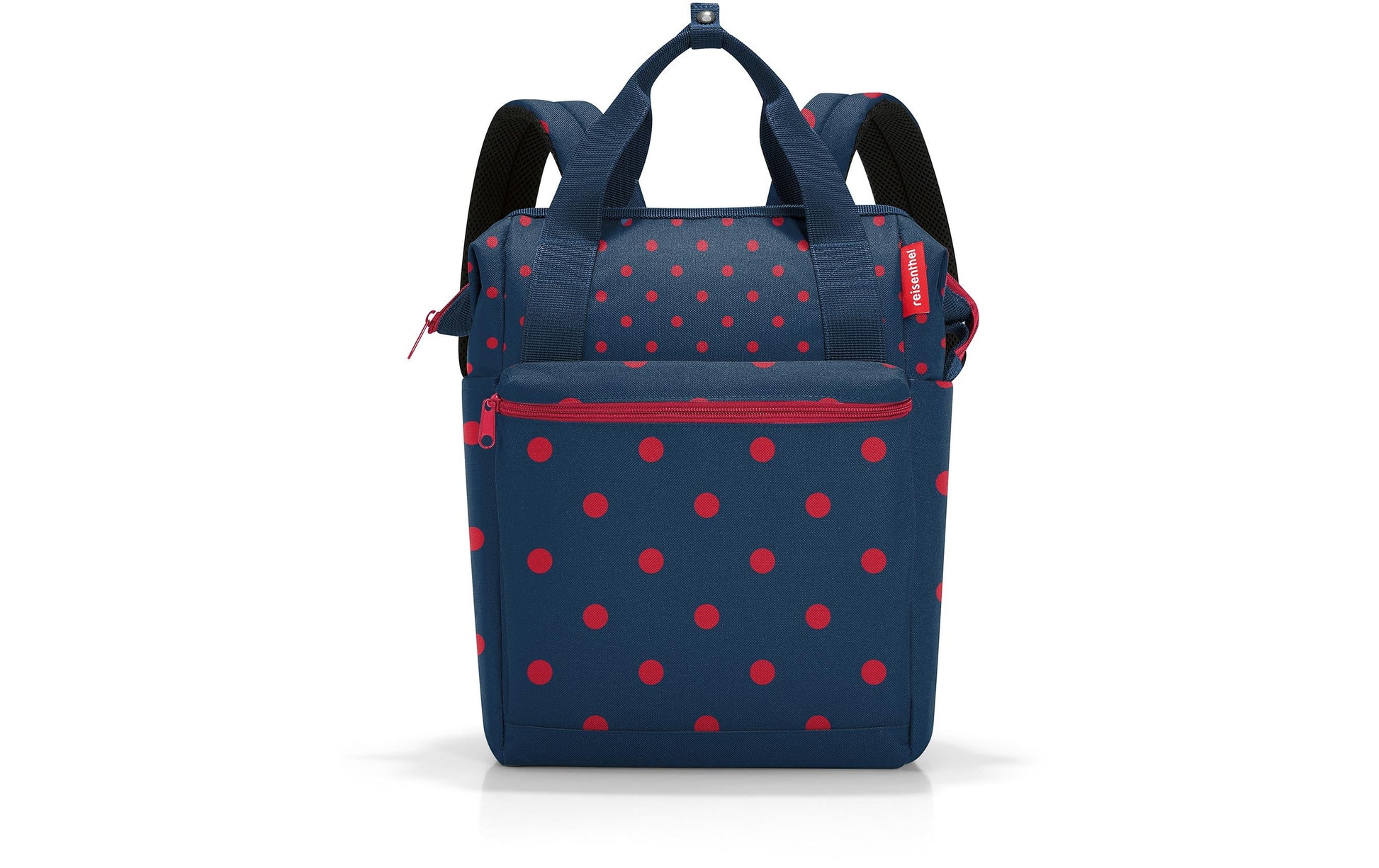 Reisenthel City-Rucksack Allrounder R – 12 l, mit Fronttasche, Polyester – Blau, 250 × 400 × 170 mm