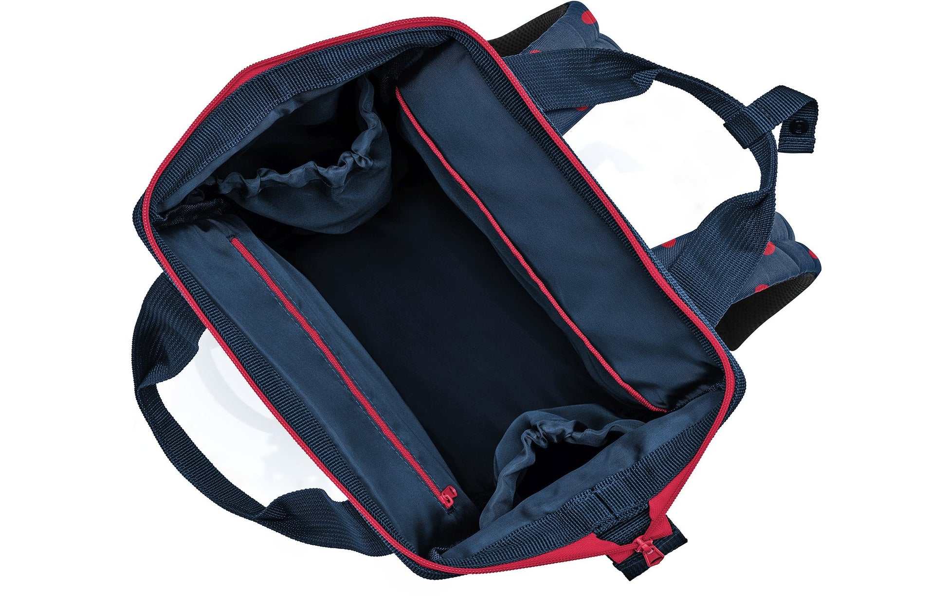 Reisenthel City-Rucksack Allrounder R – 12 l, mit Fronttasche, Polyester – Blau, 250 × 400 × 170 mm