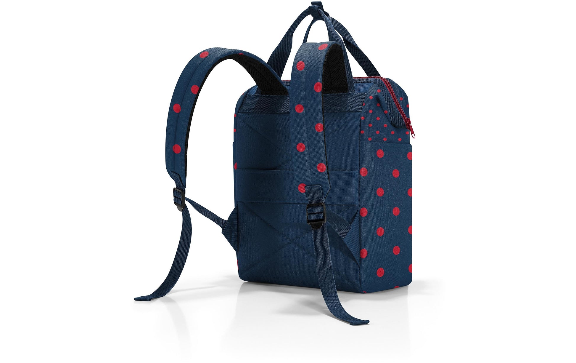Reisenthel City-Rucksack Allrounder R – 12 l, mit Fronttasche, Polyester – Blau, 250 × 400 × 170 mm