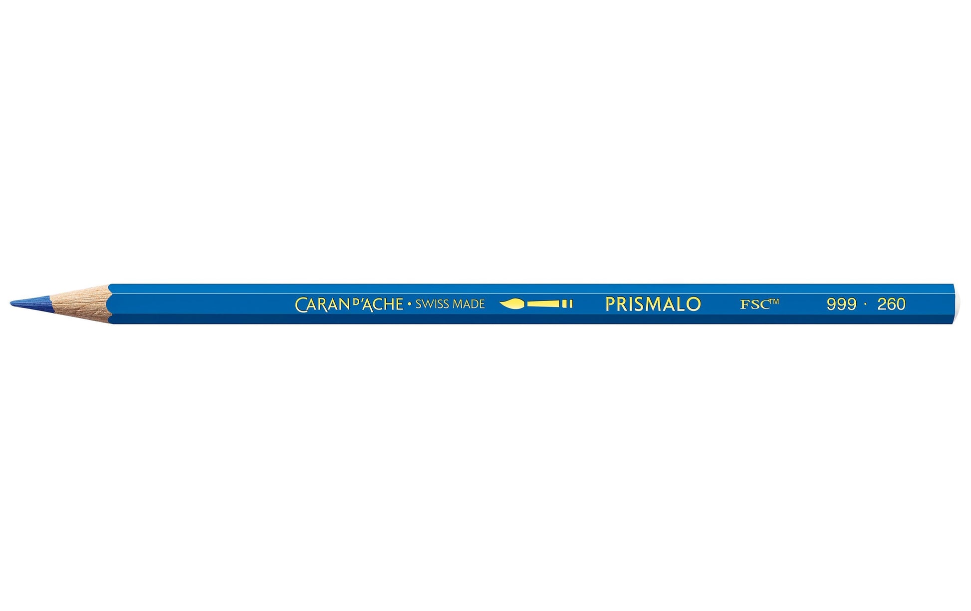 Caran d-Ache Caran d'Ache Prismalo Aquarellfarbstift – blaugrün, Ø 3 mm, FSC