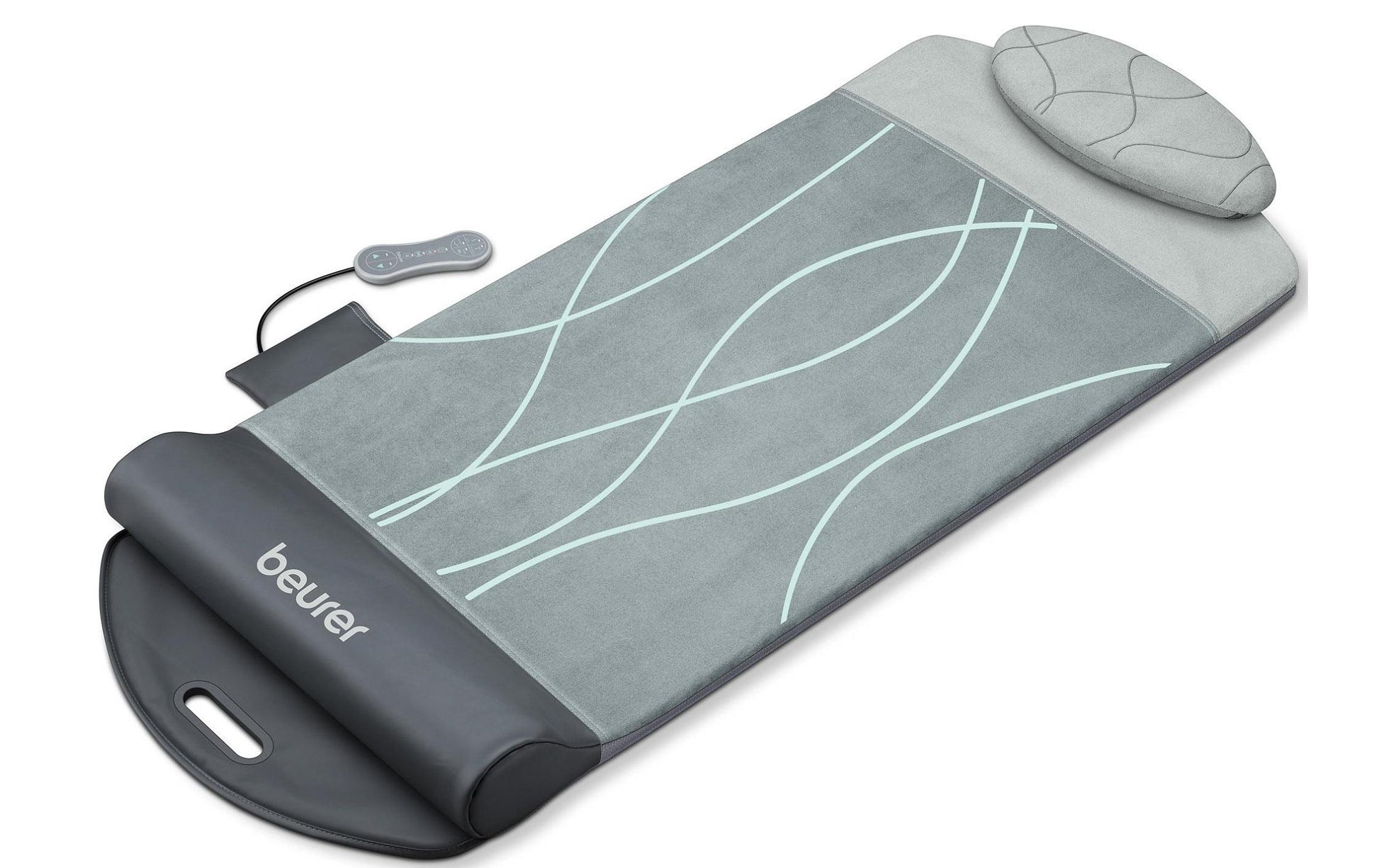 Beurer Yoga- und Streckmatte MG 280 – 127 × 55 cm, 10 cm dick – grau