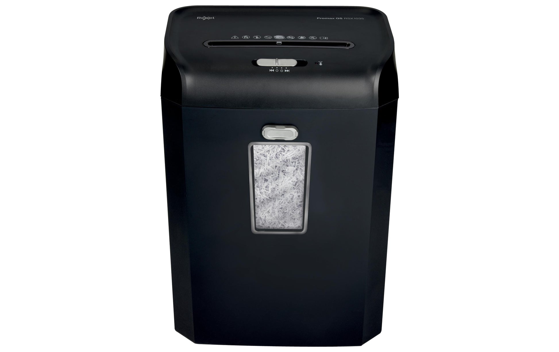 Rexel Promax RSX1035 – Aktenvernichter, DIN P-4, Partikelschnitt 4 × 40 mm, 10 Blatt, 35 l