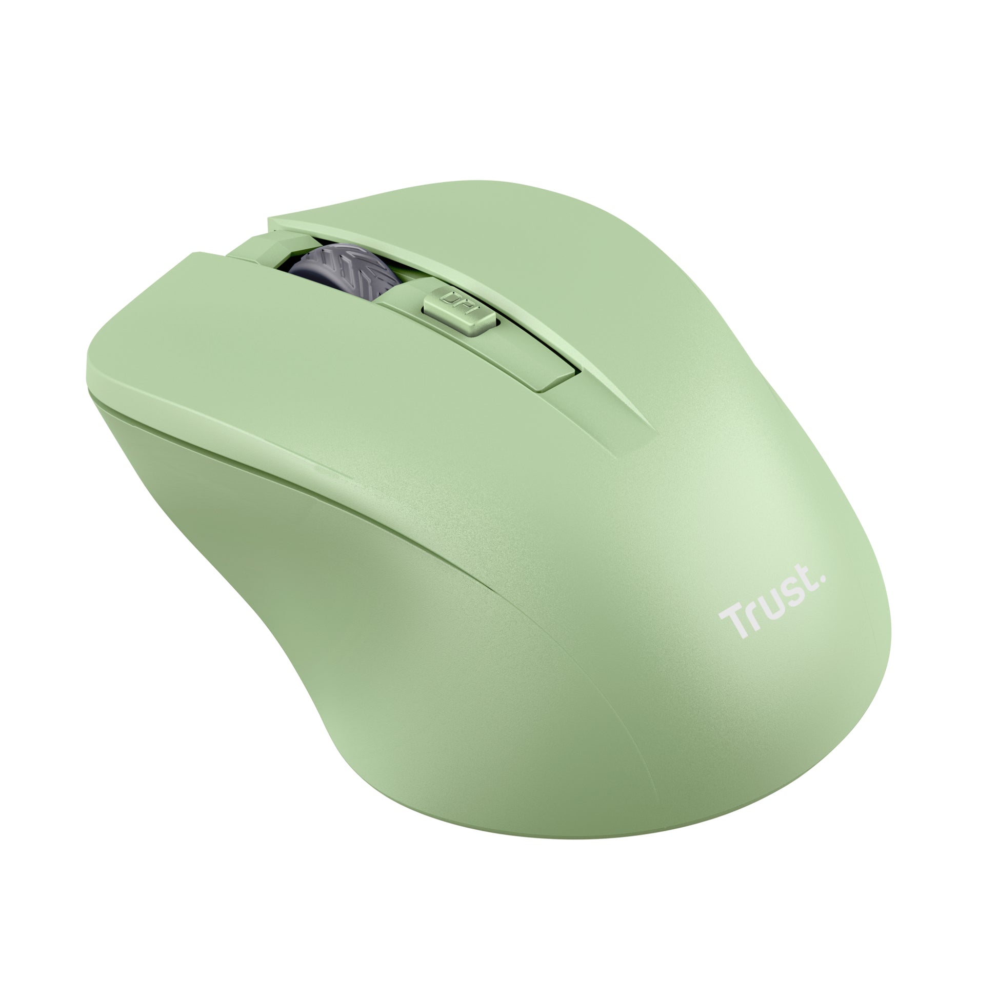 Trust Mydo – Maus – Kabellos (2,4 GHz), beidhändig, Grün