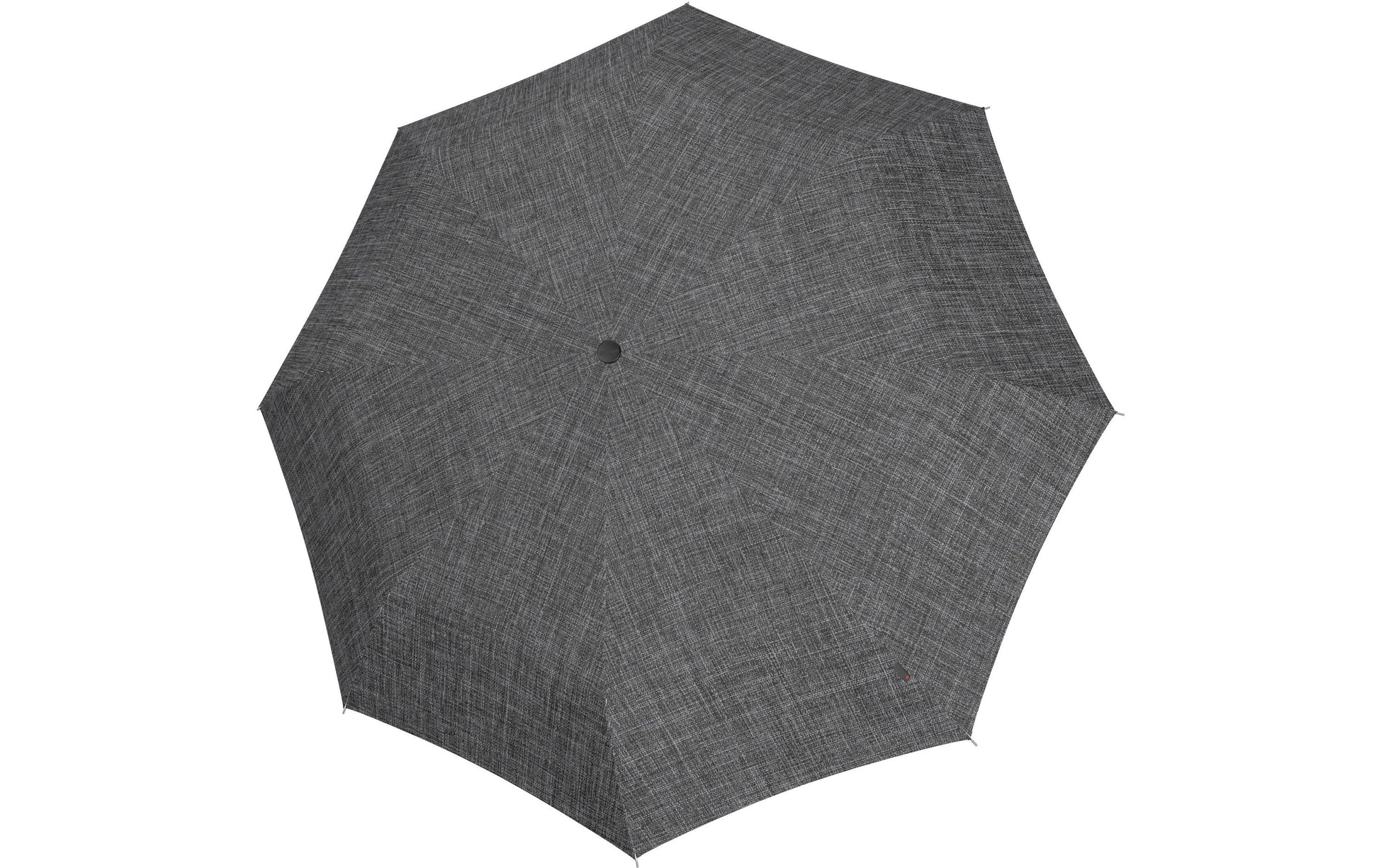 Reisenthel Taschenschirm – Auf/Zu-Automatik, Ø 97 cm, L 28 cm – Grau Twist Silver – Windfest