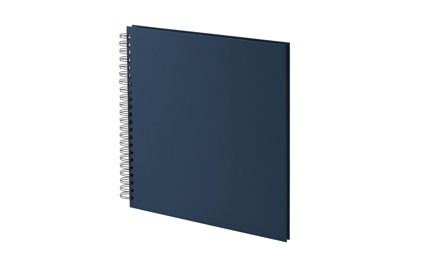 Rössler S.O.H.O. – Fotobuch, Spiralbindung, 60 schwarze Seiten, 31,5 × 30 cm, Navy