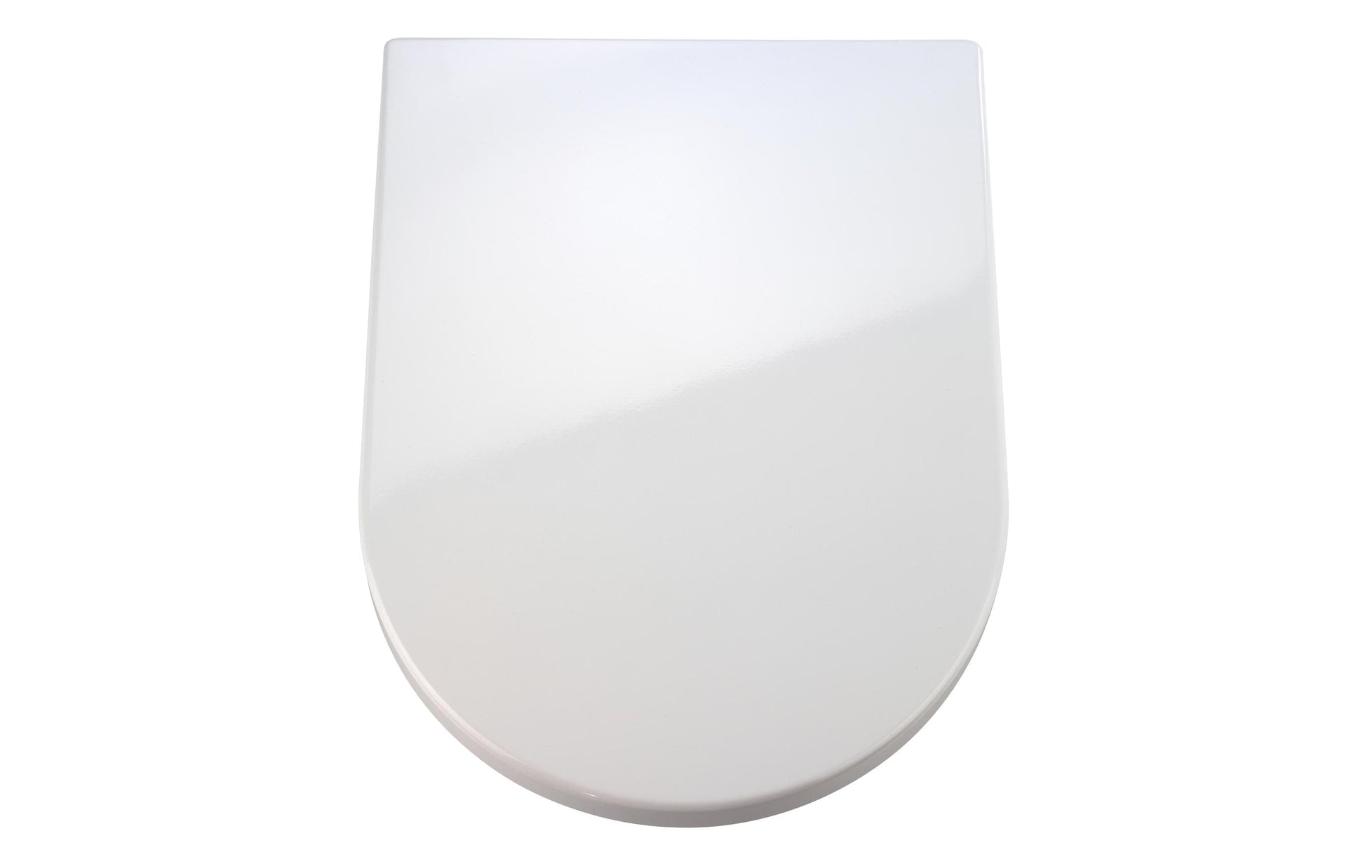 Wenko Palma – Toilettensitz – Duroplast, weiss, mit Deckel, mit Absenkautomatik, 37,5 × 46,5 cm
