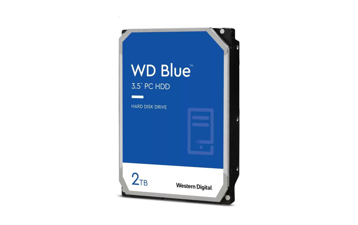 Western Digital 2 TB, 3.5", SATA 6 Gb/s, 5400 U/min, 64 MB Cache – für PC