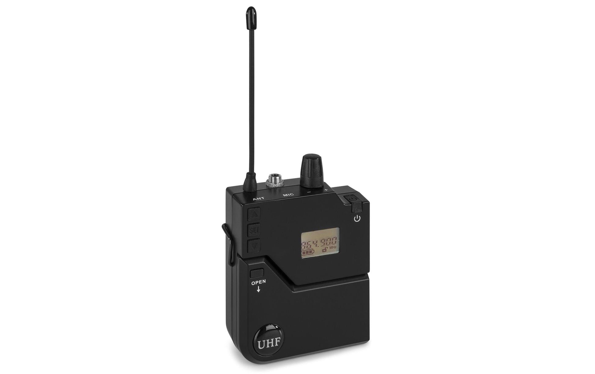 Power Dynamics PD632BP – Taschensender-Set – 3,5 mm Klinke, Kabellos, Omnidirektional – für PD632 Serie