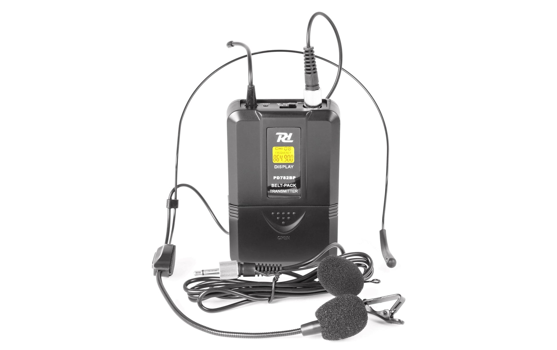 Power Dynamics PD782BP Lavaliermikrofon – 3,5 mm Klinke, Kabellos (863–865 MHz), Omnidirektional