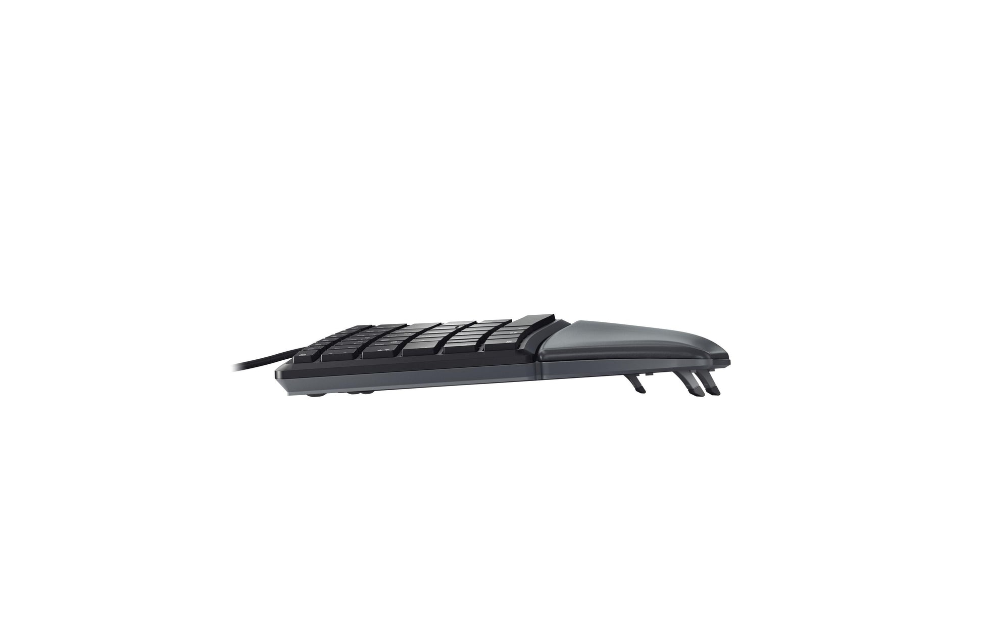 Cherry KC 4500 ERGO – Tastatur, kabelgebunden (USB-A), CH-Layout (DE-CH), Fullsize (mit Ziffernblock)