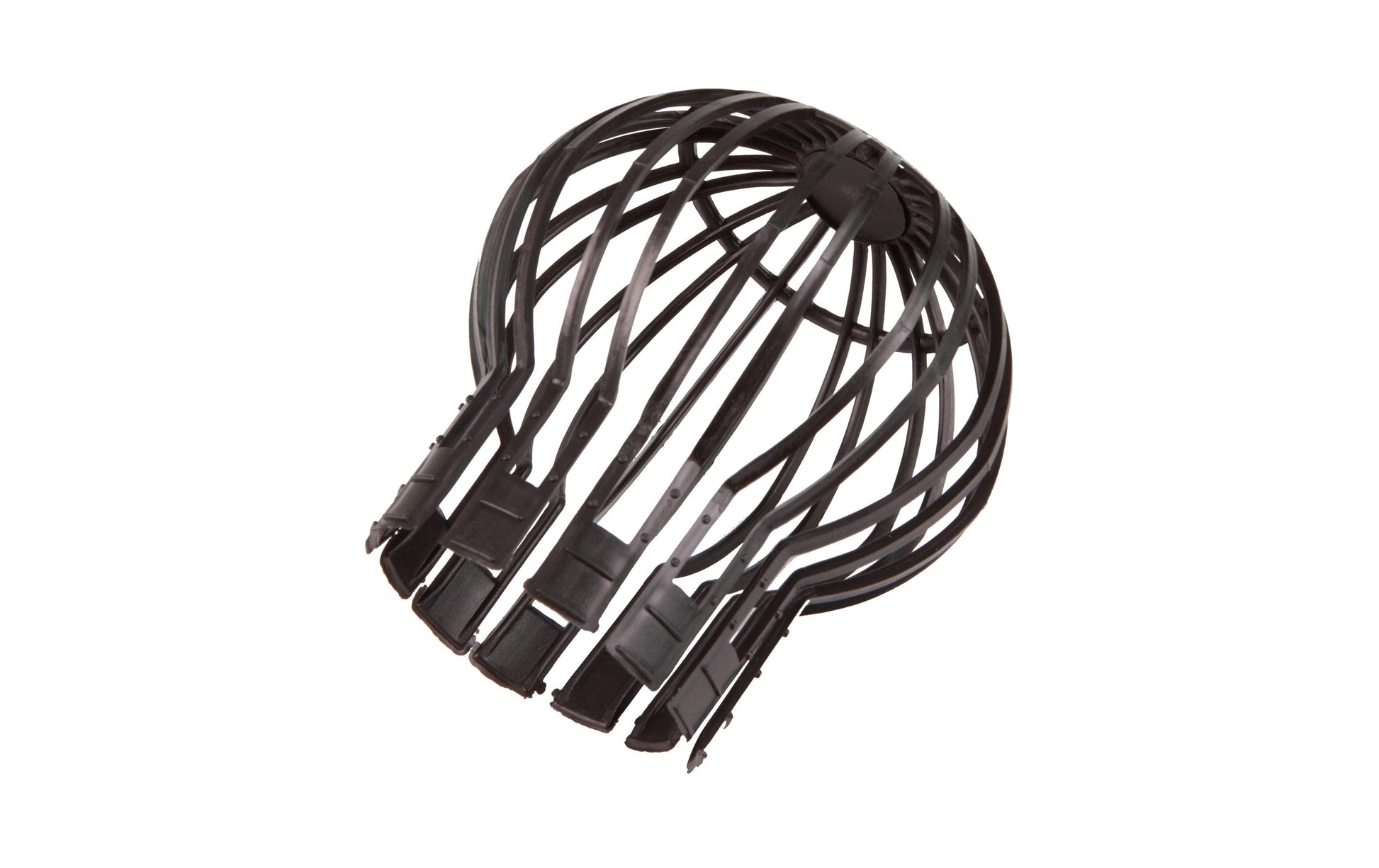 Windhager Rinnenschutz – 14 × 14 × 14 cm, Kunststoff, Schwarz, 2 Stk.