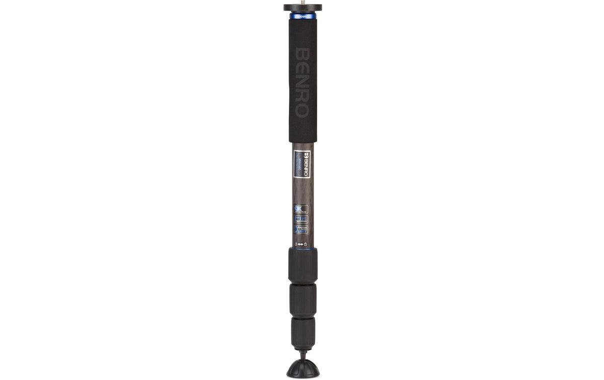 Benro MMA38C Mach3 Einbeinstativ – bis 158,5 cm – 18 kg – 4 Sektionen – 3/8" Gewinde