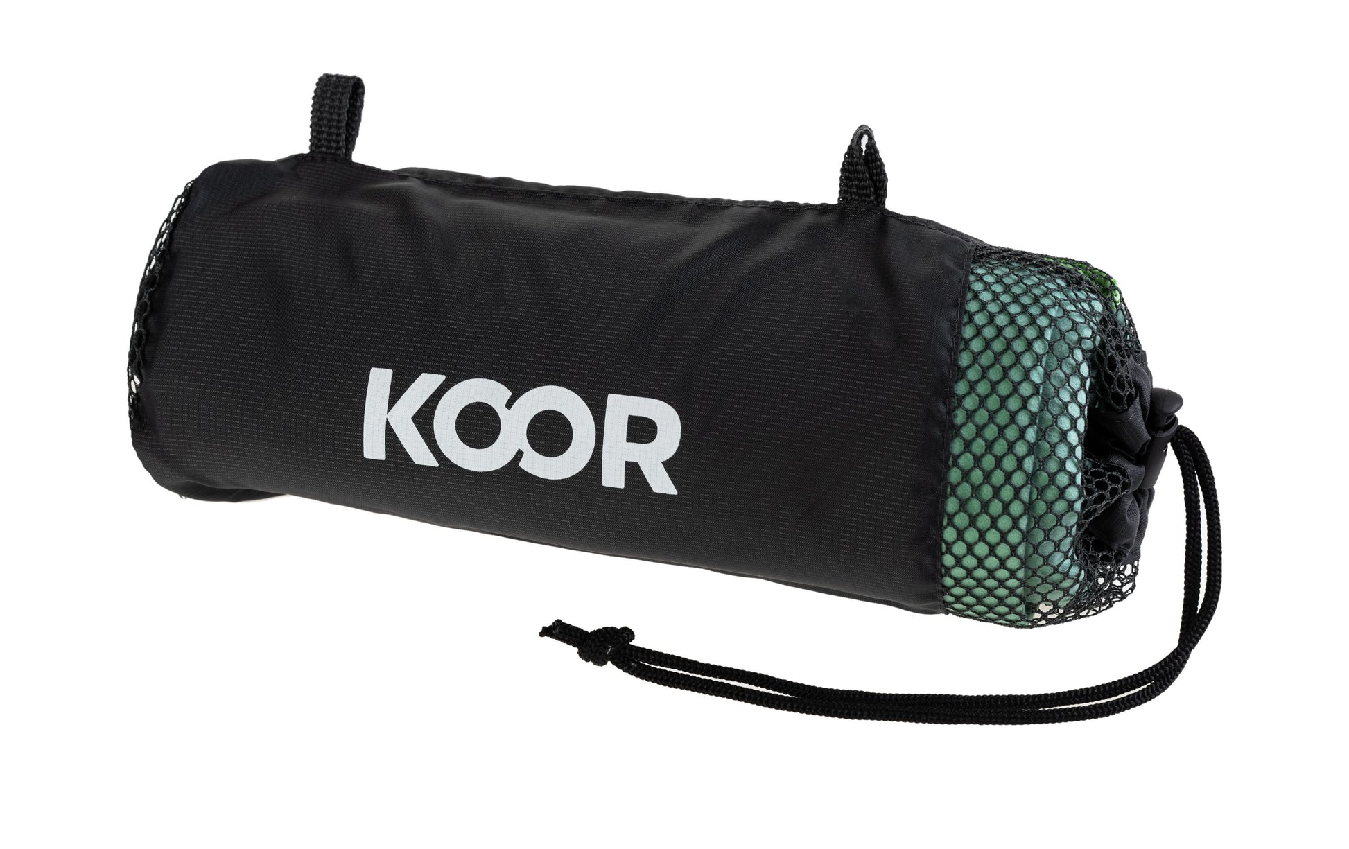 KOOR Badetuch Silva – 110×180 cm, 80% Polyester/20% Polyamid, Grün