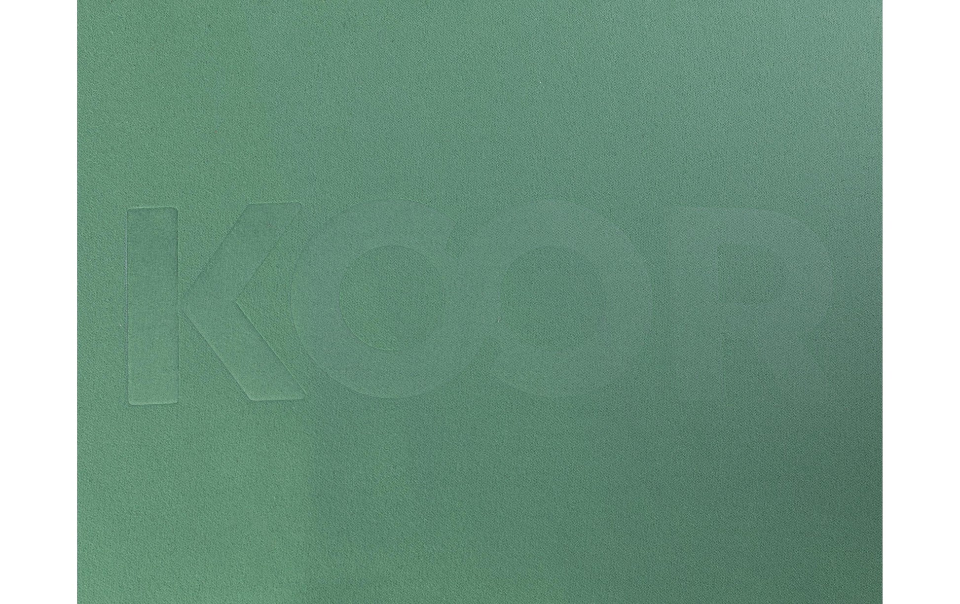 KOOR Badetuch Silva – 110×180 cm, 80% Polyester/20% Polyamid, Grün