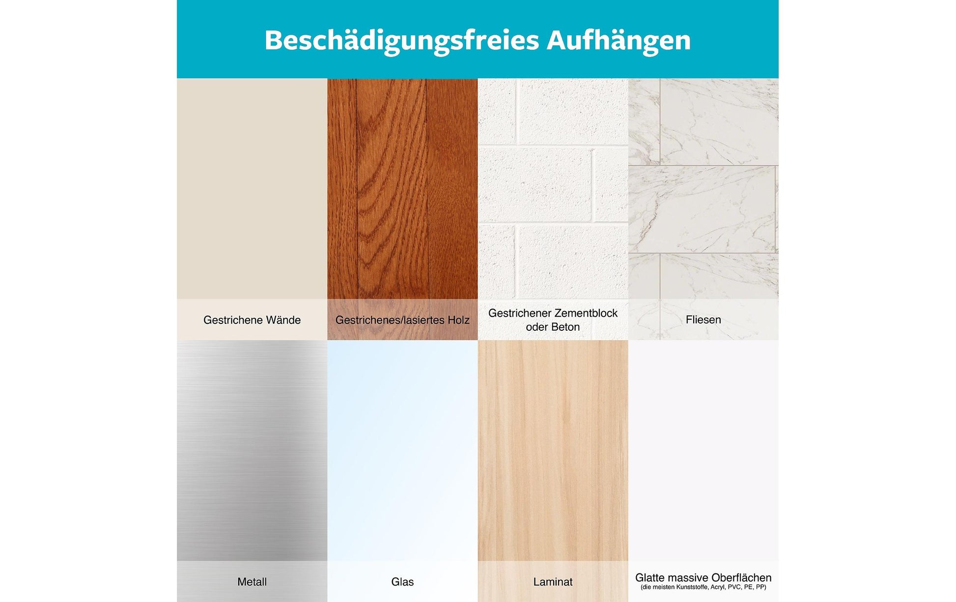 3M Command Haken – Kunststoff – Weiss – 2,2 kg