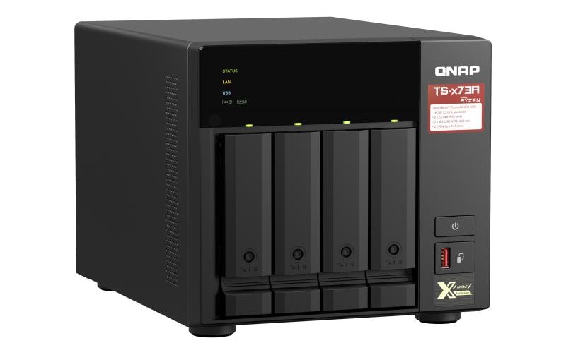 QNAP TS-473A-8G Allgemeines Speichergerät – 4 Bay