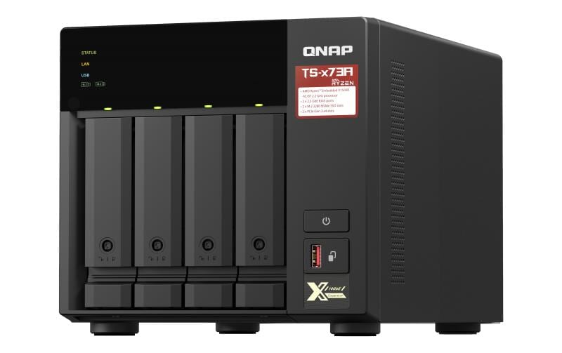QNAP TS-473A-8G Allgemeines Speichergerät – 4 Bay