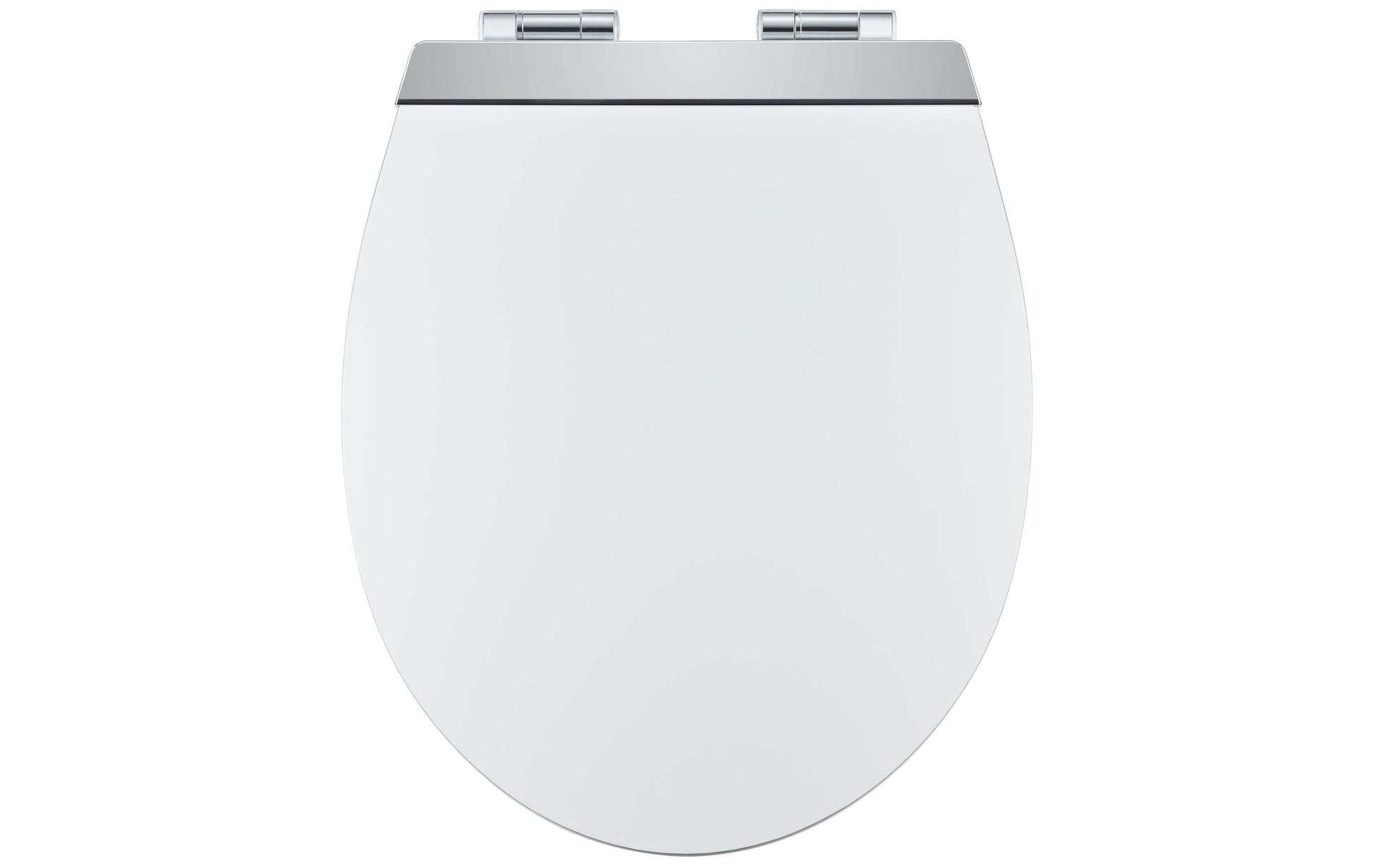 Diaqua WC-Sitz (verlängert) – MDF, Weiss, Soft-Close, 36,5 × 46,6 cm