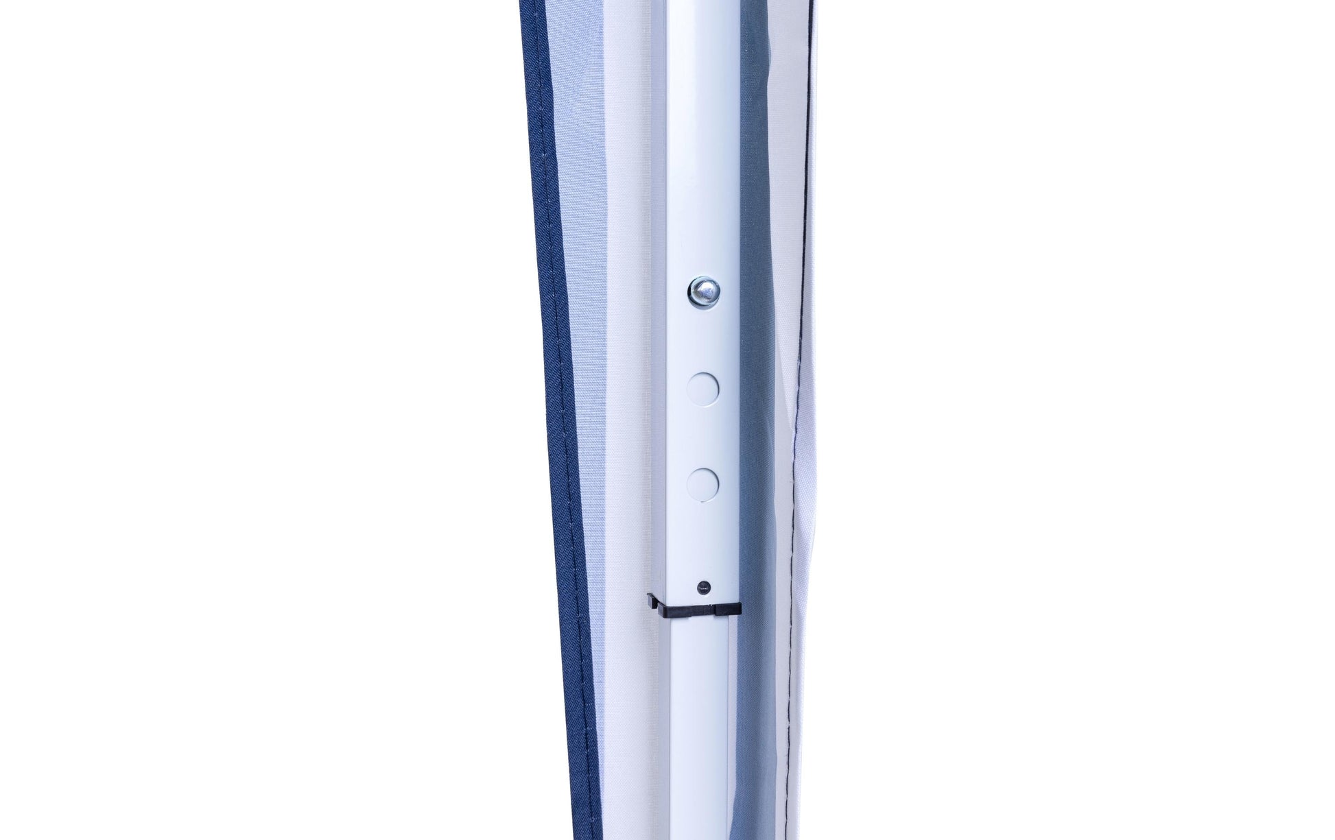 Cocon Pavillon 3 × 3 m – 260 cm hoch, blau/weiss, spritzwasserdicht, für Aussenbereich