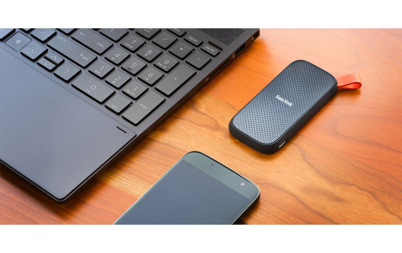 SanDisk Extreme SDSSDE302 Speichergerät – 2 TB, IP55, Fallschutz 2 m