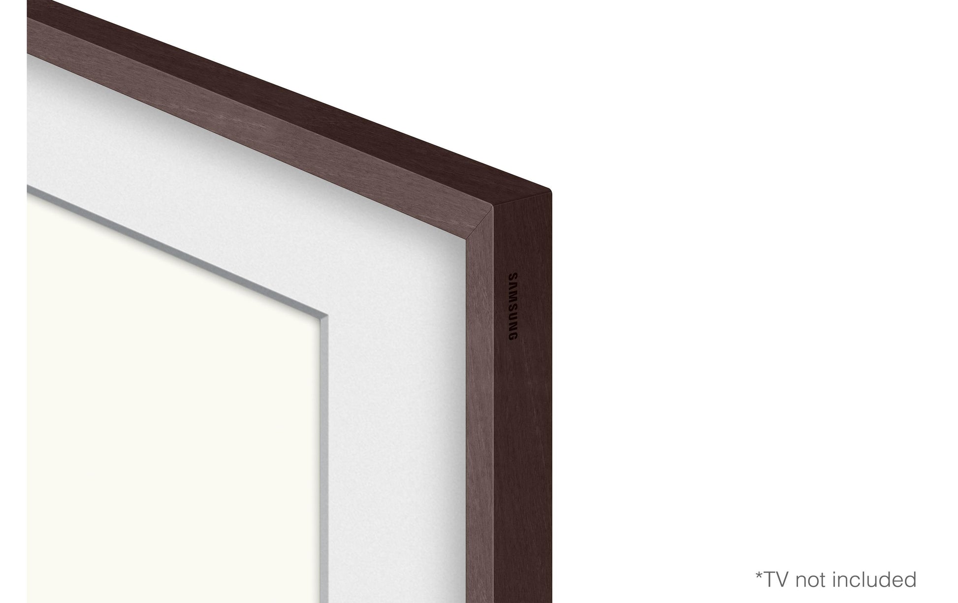 Samsung VG-SCFA75BWBXC Rahmen – Kunststoff – für The Frame (LS03A/LS03B), 75" – Braun