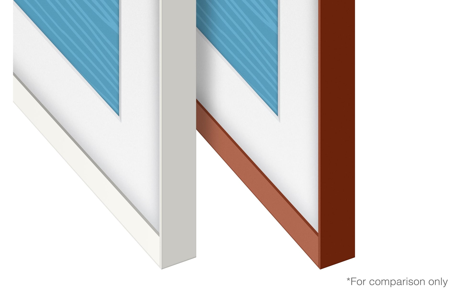 Samsung VG-SCFA65TRCXC – LED-Wandrahmen, für The Frame 5.0 (2021) (LS03A), 65", Terrakotta
