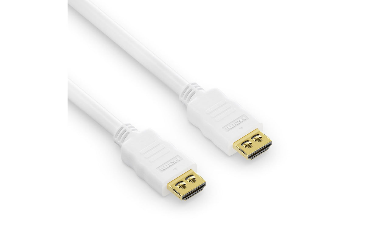 PureLink HDMI Kabel HDMI 2.0 – 4K 60 Hz – 5 m – HDR, ARC – Weiss