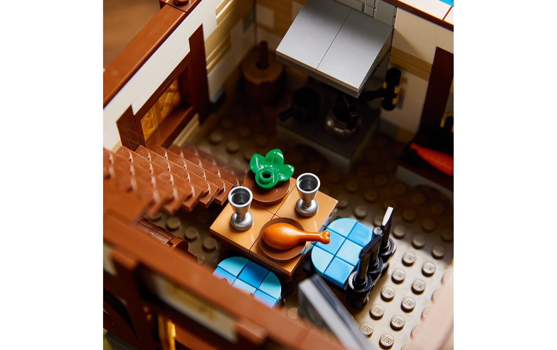 LEGO Ideas Mittelalterliche Schmiede 3D-Puzzle – 2164 Teile – ab 18 Jahren