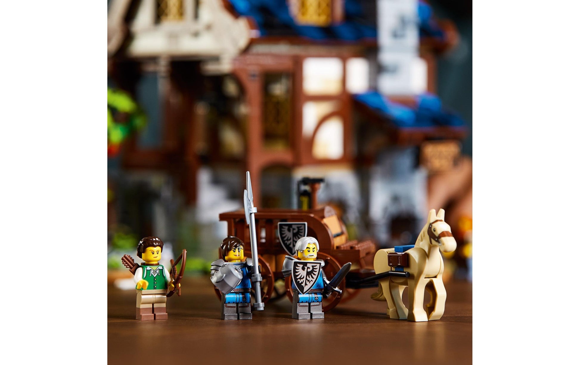 LEGO Ideas Mittelalterliche Schmiede 3D-Puzzle – 2164 Teile – ab 18 Jahren