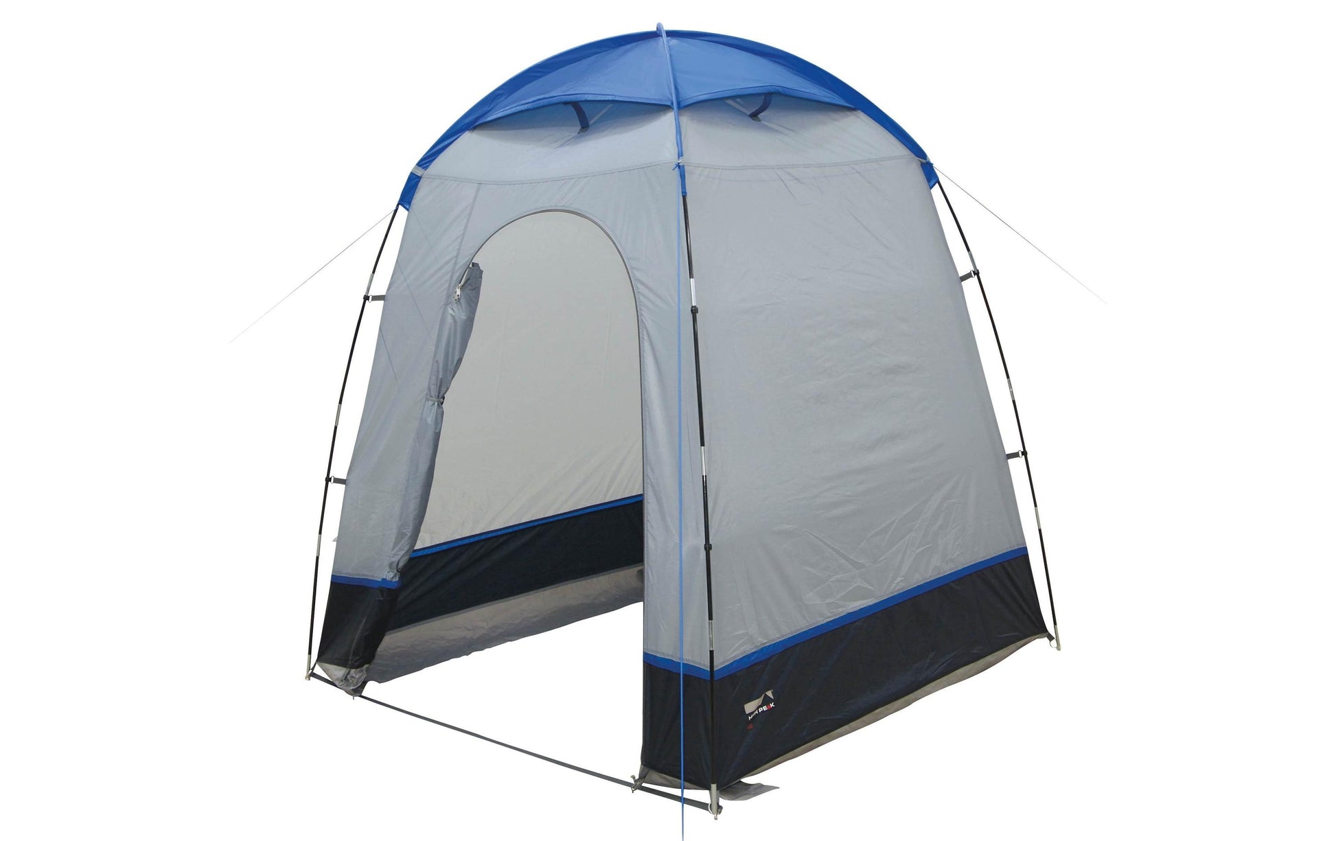 High Peak Zelt Lido – Gestänge Fiberglas, Wassersäule 1'200 mm – 1 Person – Grau – Polyester