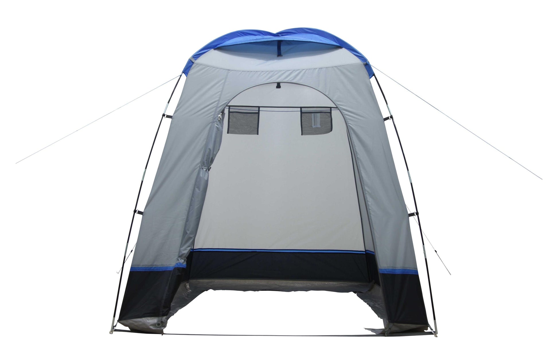 High Peak Zelt Lido – Gestänge Fiberglas, Wassersäule 1'200 mm – 1 Person – Grau – Polyester