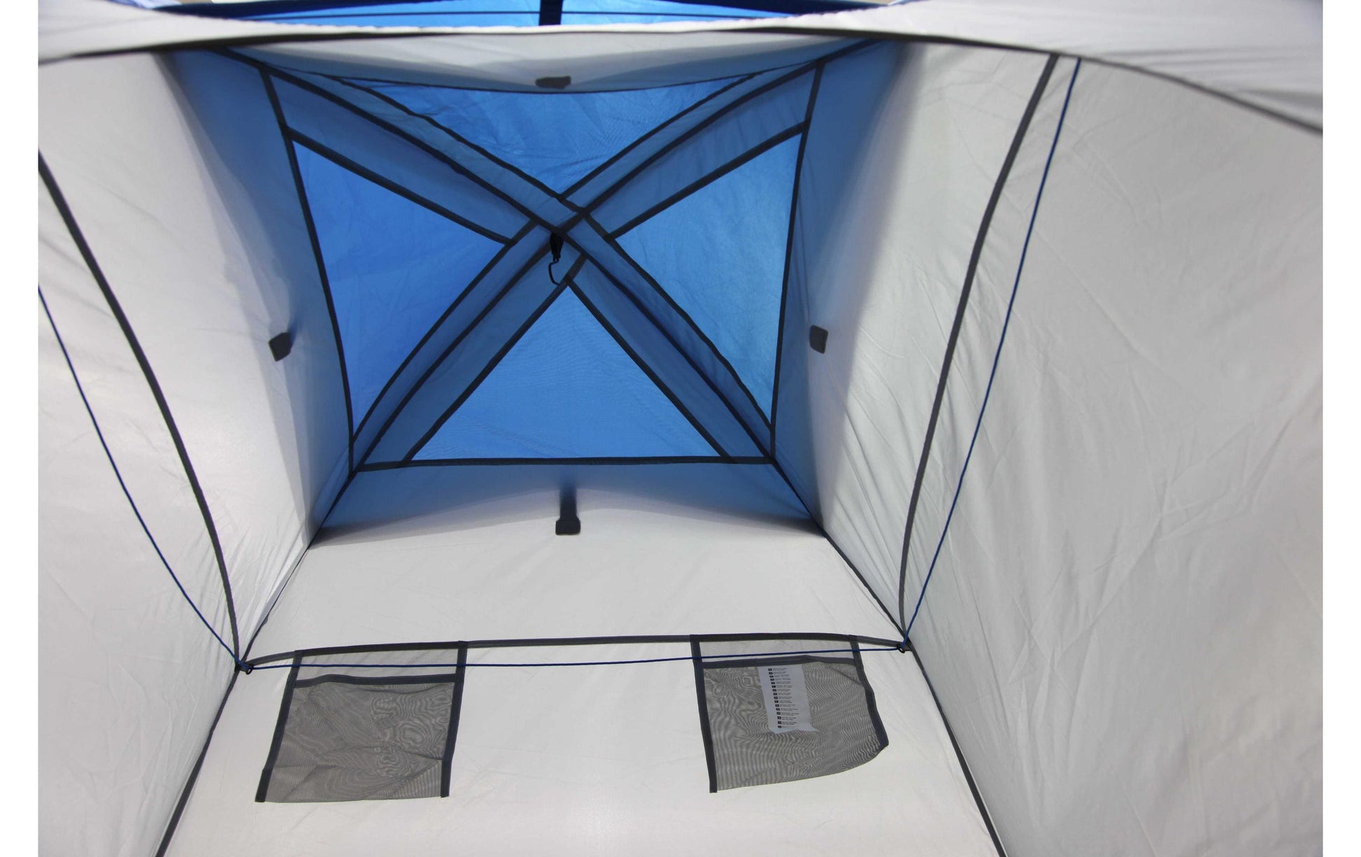 High Peak Zelt Lido – Gestänge Fiberglas, Wassersäule 1'200 mm – 1 Person – Grau – Polyester
