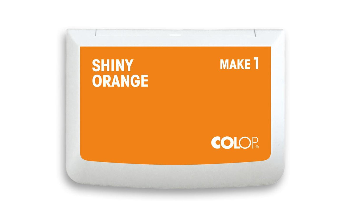 Colop Stempelkissen 90 × 50 mm – orange, Kunststoffgehäuse