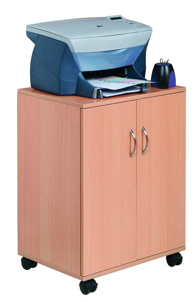 Durable Multifunktionswagen 74/53 – geschlossen mit 2 Flügeltüren, 2 feste Böden