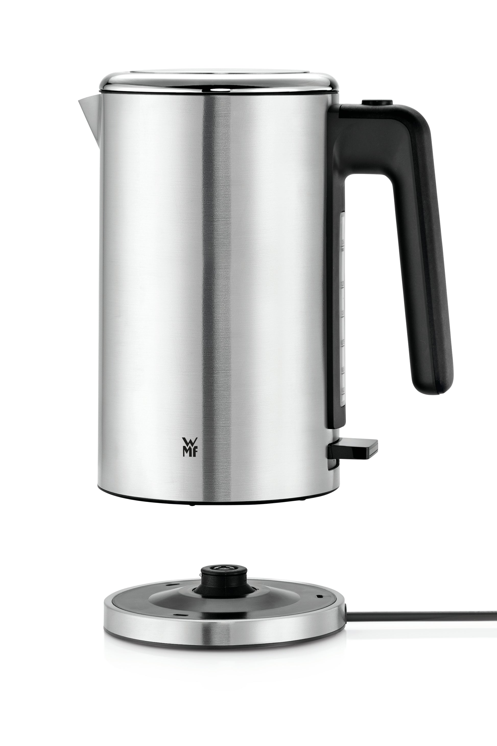 WMF LONO Wasserkocher – 1,6 l, Edelstahl, 2400 W, 360° Sockel
