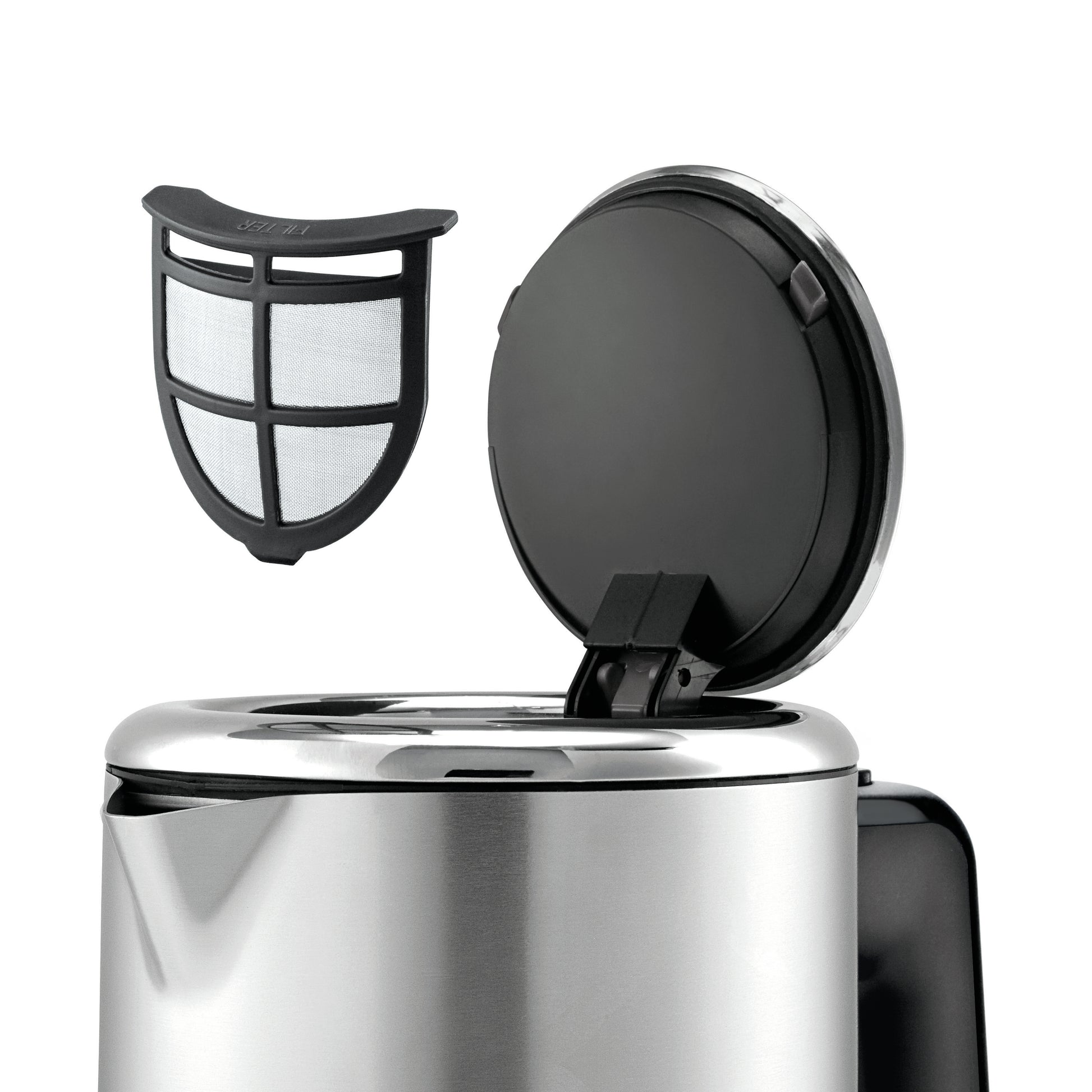 WMF LONO Wasserkocher – 1,6 l, Edelstahl, 2400 W, 360° Sockel