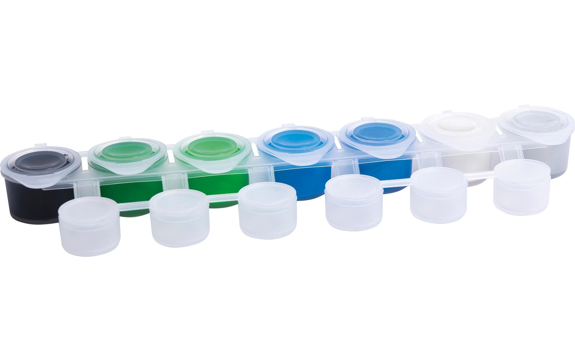 Eberhard Faber EFA Plast KIDS – Modelliermasse-Set – 2 kg, 14 Töpfchen Schulmalfarbe, Weiss
