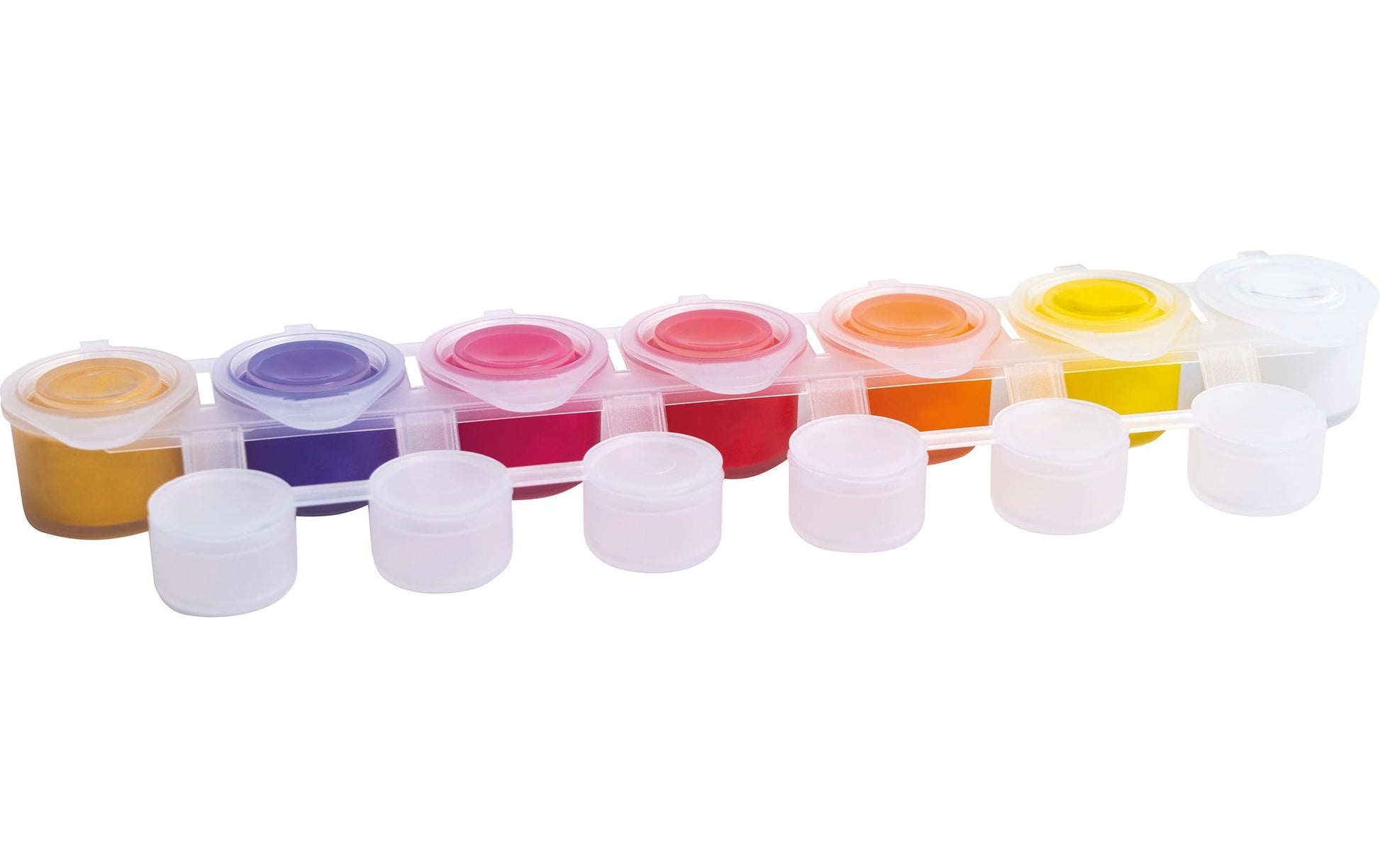 Eberhard Faber EFA Plast KIDS – Modelliermasse-Set – 2 kg, 14 Töpfchen Schulmalfarbe, Weiss
