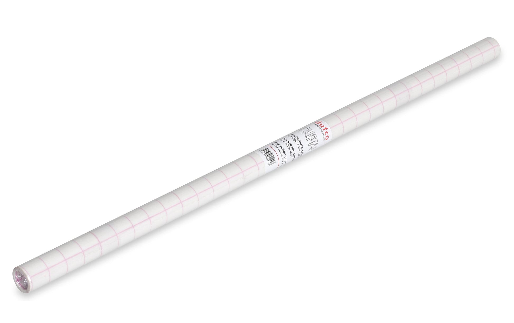 Dufco Klebefolie – glänzend, permanent, transparent – 62,0 × 300,0 cm